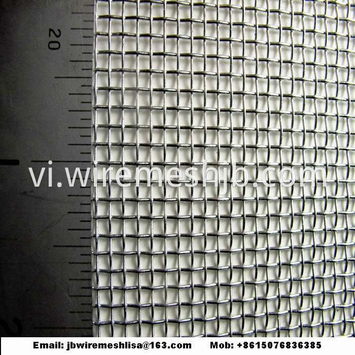 304 Stainless Steel Crimped Wire Mesh